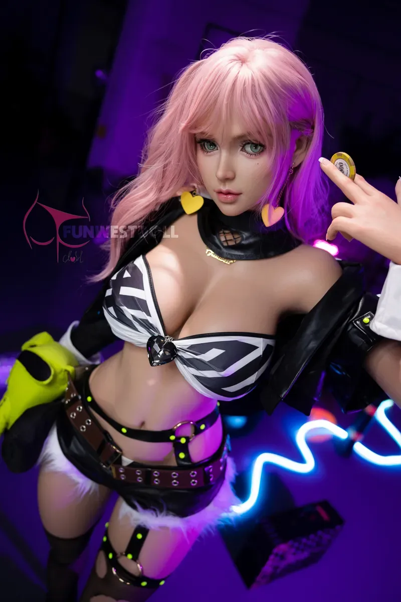 (EU STOCK) 5FT2/157CM G CUP SILICONE NICOLE DEMARA SEX DOLL - NATURAL LILY view 4