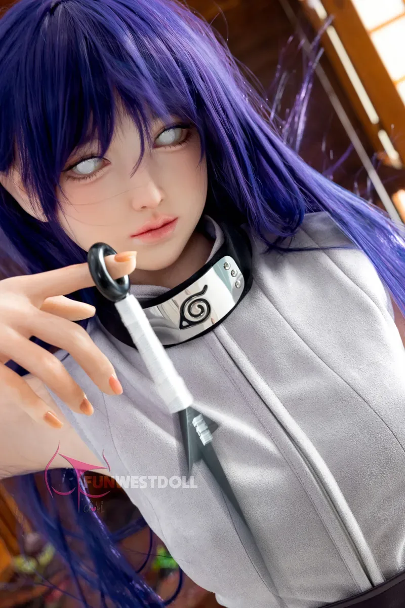(EU STOCK) 5FT2/159CM A CUP SILICONE HINATA SEX DOLL - ANIME AMY view 8