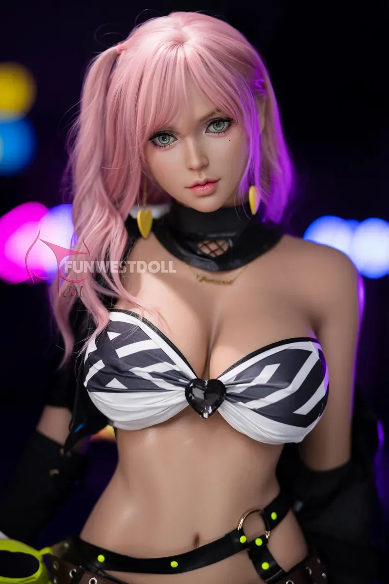 (EU STOCK) 5FT2/157CM G CUP SILICONE NICOLE DEMARA SEX DOLL - NATURAL LILY view 6